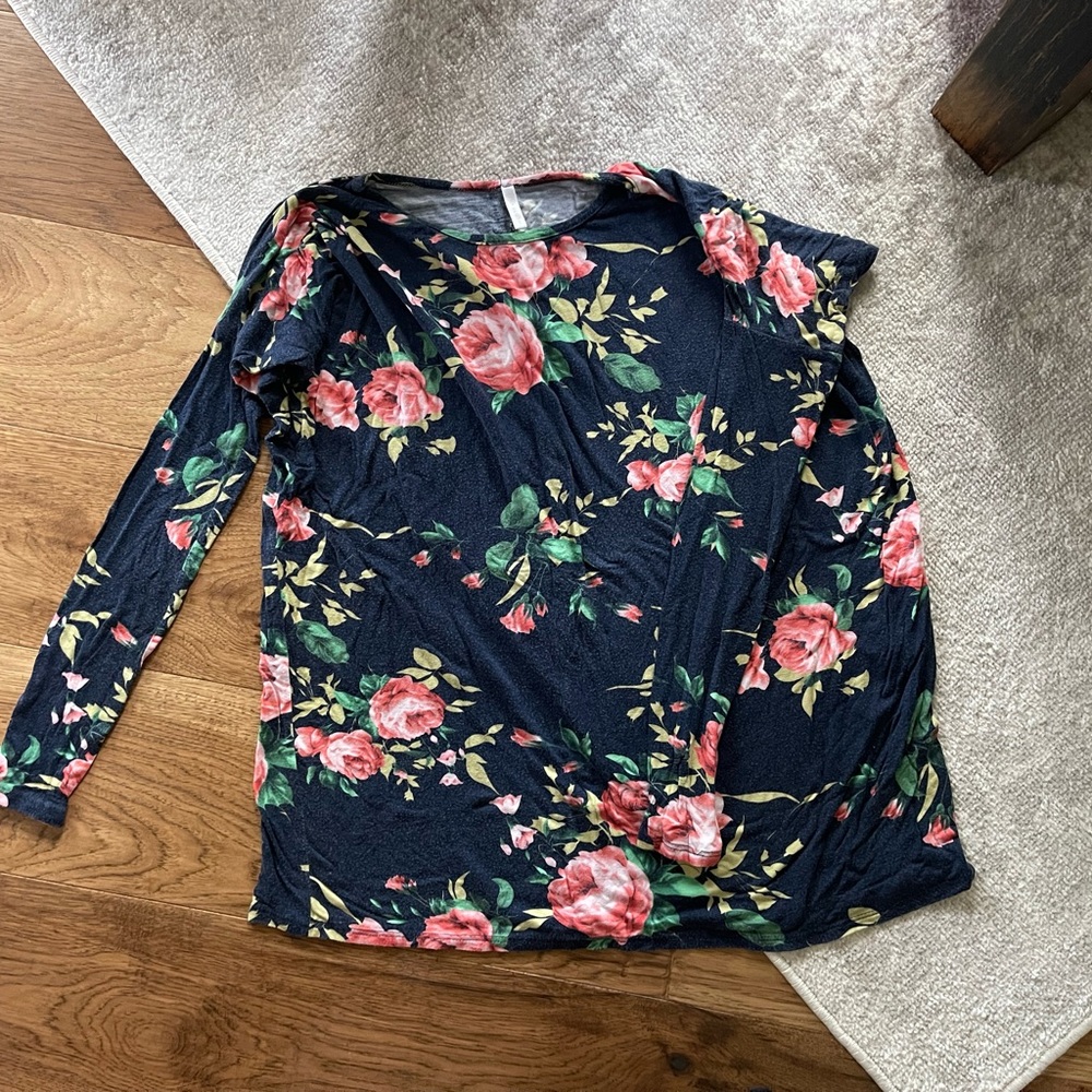 Maternity shirt - pink blush